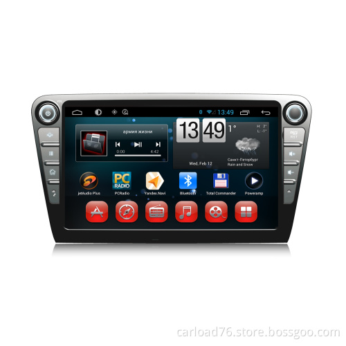 2 DIN 10.1in Car DVD with GPS for Android 4.2.2 Vw Octavia